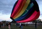Domingo - Brasília recebe festival de Balonismo. 17h às 18h: Voos
