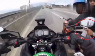 Motociclista é ameaçado por ladrões em rodovia de São Paulo; um foi preso