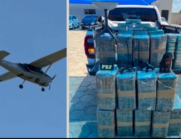 Avião com drogas pousa na fazenda do cantor Leonardo
